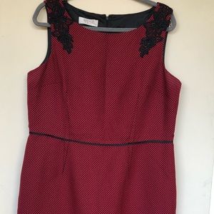 Red and black dress 14. ( Large)